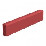 Поребрик красный 1000х200х80 мм 